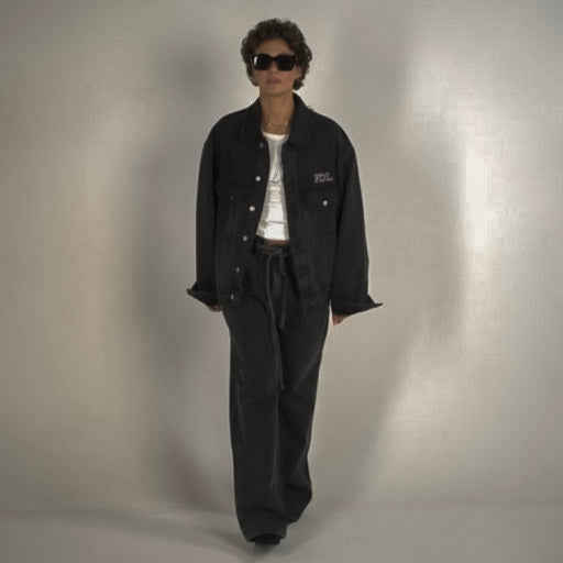 Brooklyn Denim Pants Blau