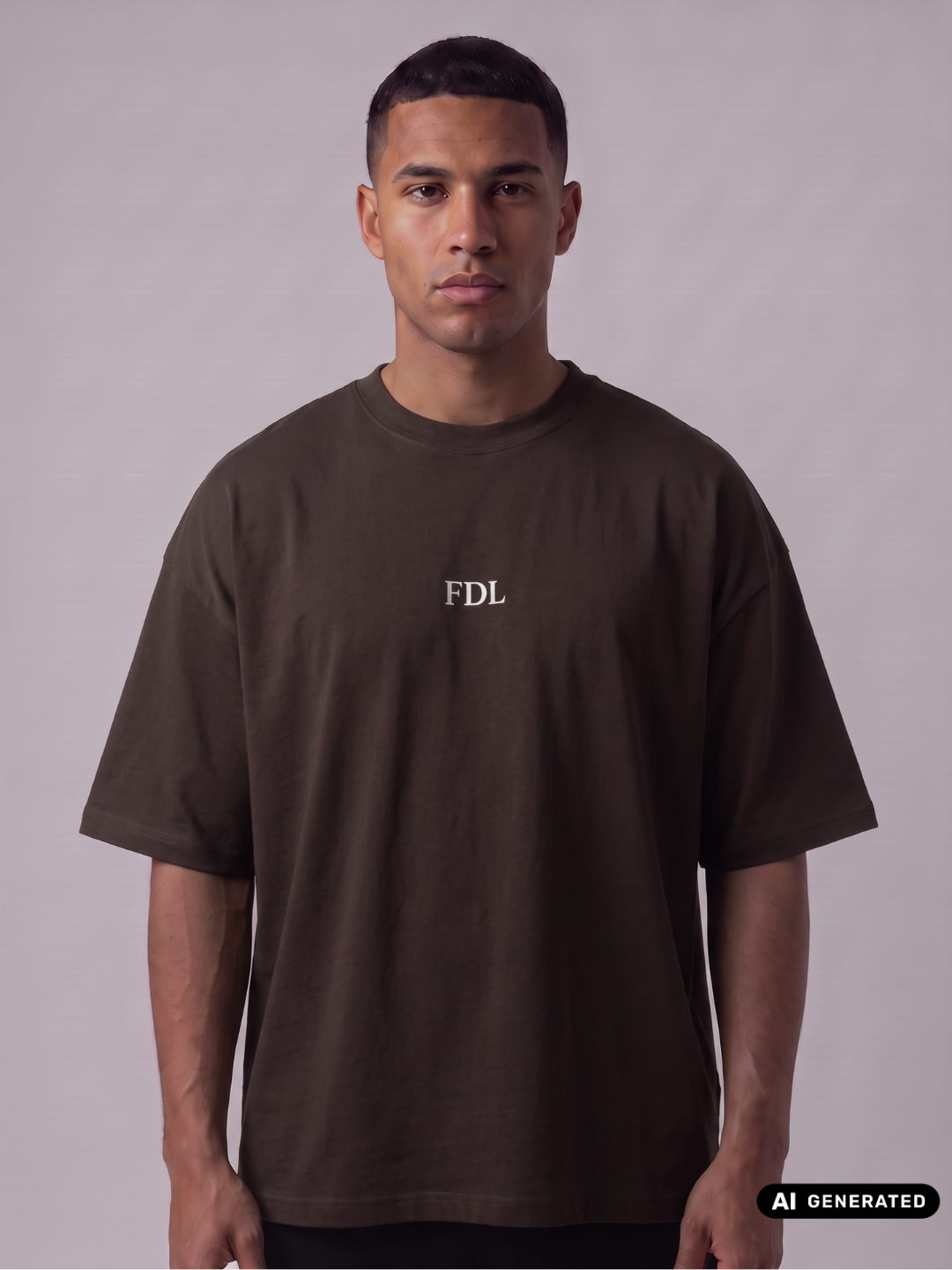 LA T-Shirt Brown