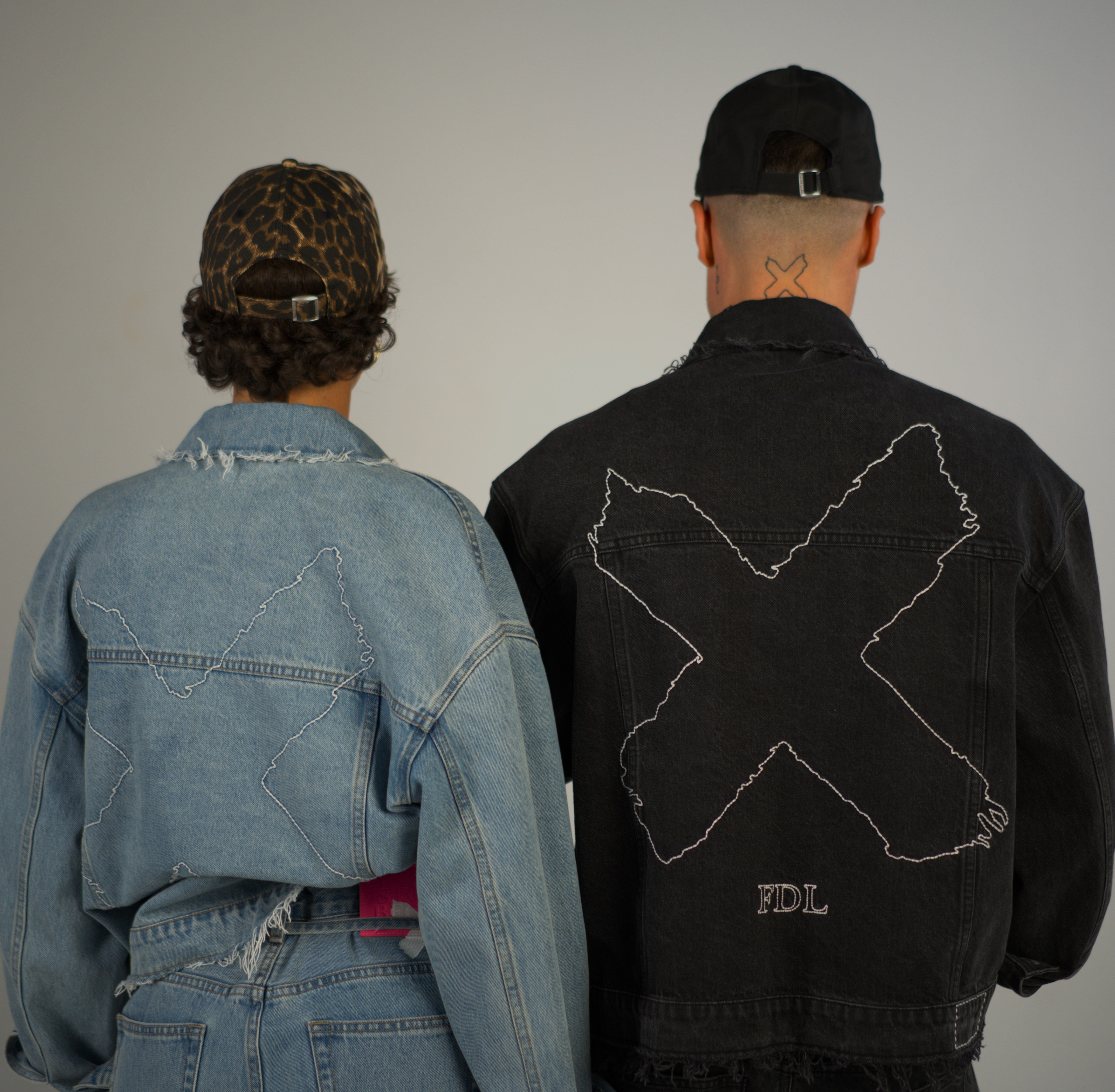 Chicago Denim Jacket Schwarz