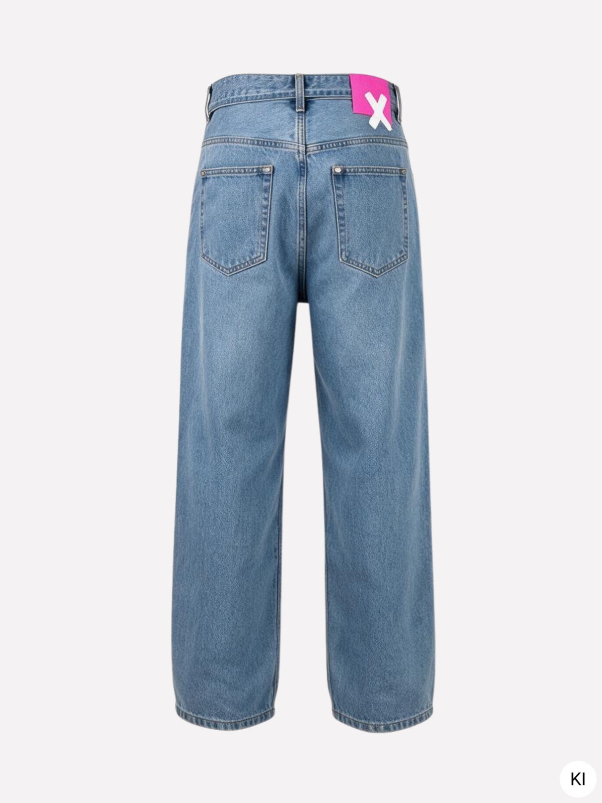 Brooklyn Denim Pants Blau