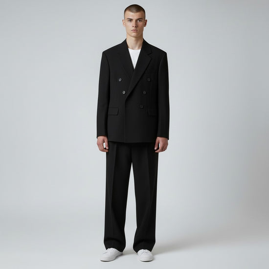 <table style="line-height:1;width:100%;border-collapse:collapse"><tr><td >Texas Blazer</td><td align="right">219.99€</td></tr><tr><td style="white-space: nowrap;">Florida Wide Leg Pants</td><td align="right">139,99€</td></tr></table>