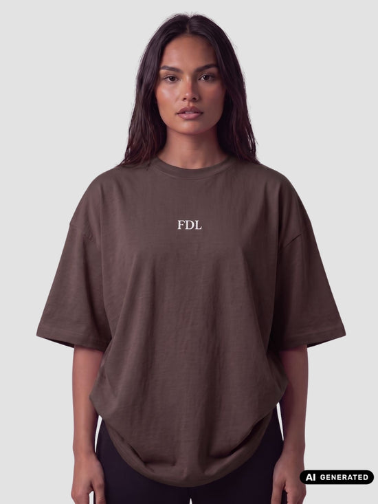LA T-Shirt Brown