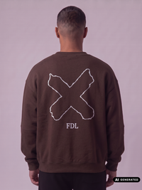 San Diego Sweatshirt Brown