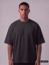 New York T-Shirt Washed Black