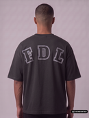 New York T-Shirt Washed Black
