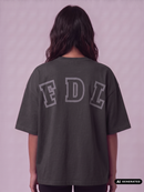 New York T-Shirt Washed Black