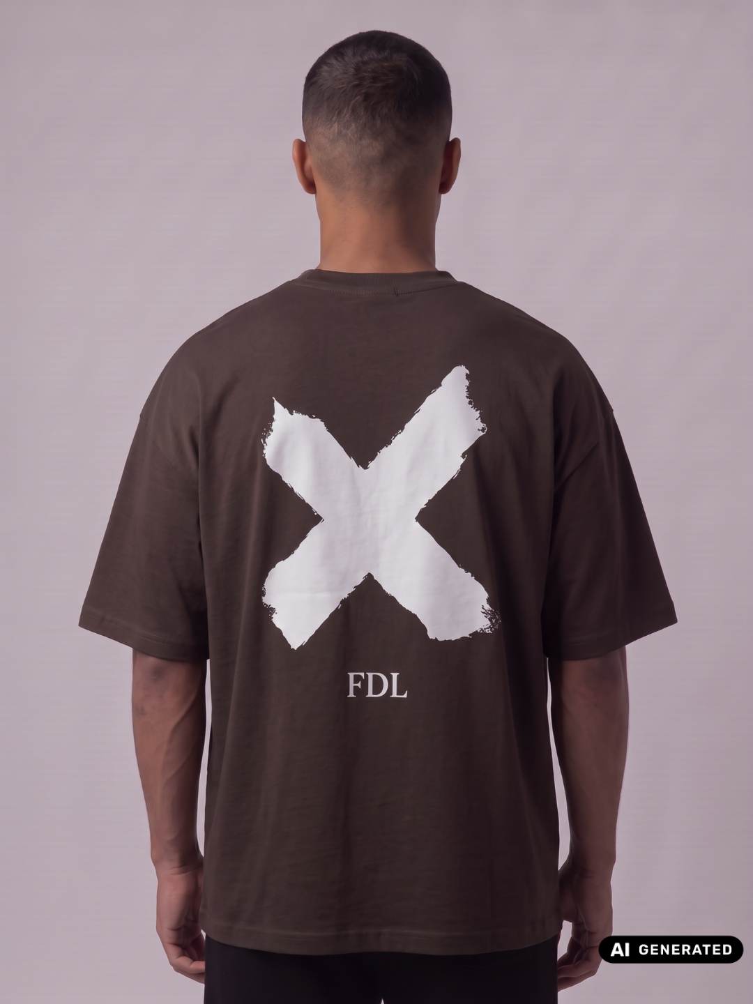 LA T-Shirt Brown