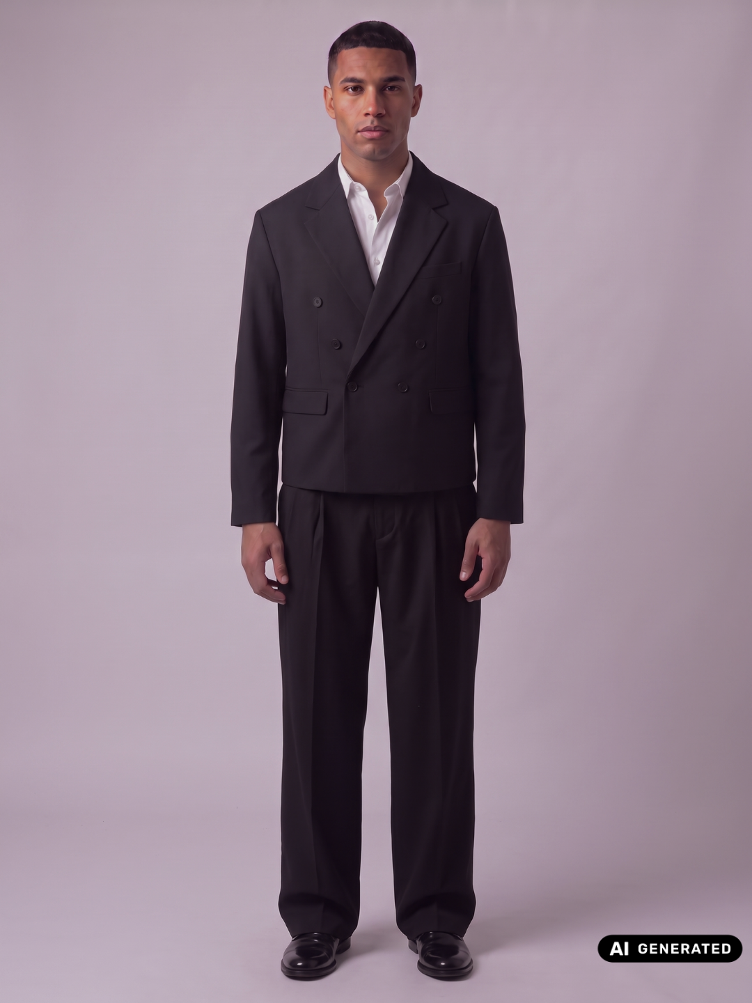 Florida Tailored Wide Leg Pants Black