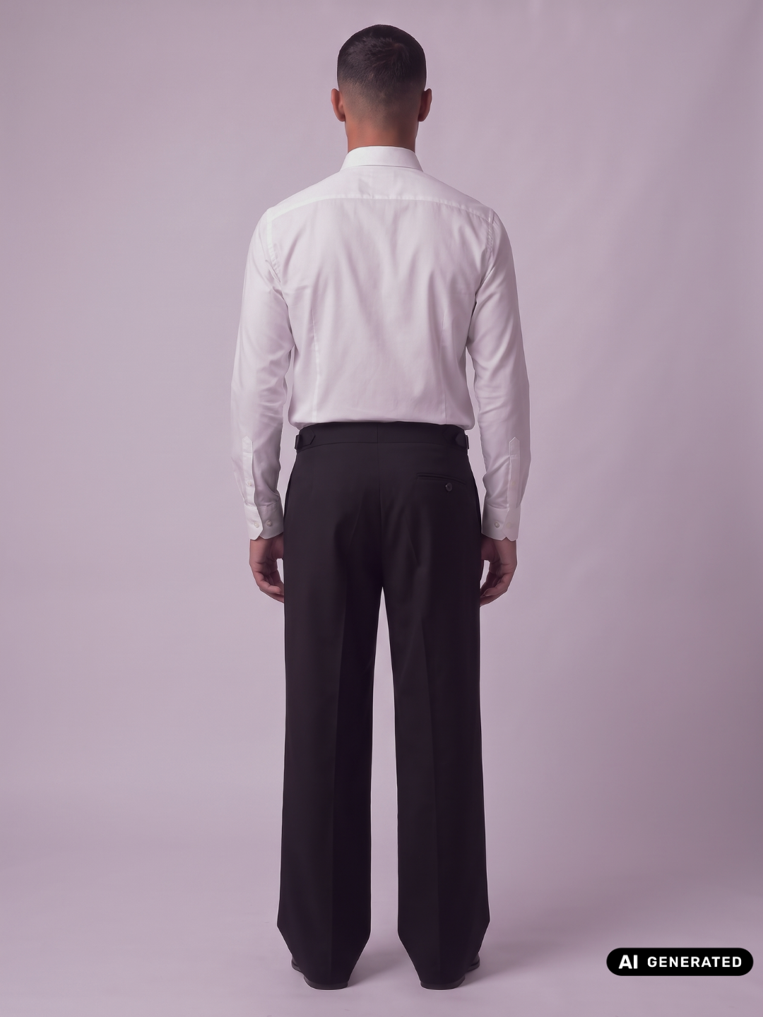 Florida Tailored Wide Leg Pants Black