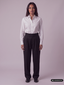 Florida Tailored Wide Leg Pants Black