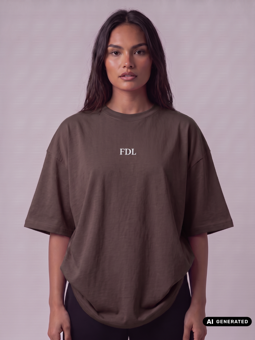 LA T-Shirt Brown