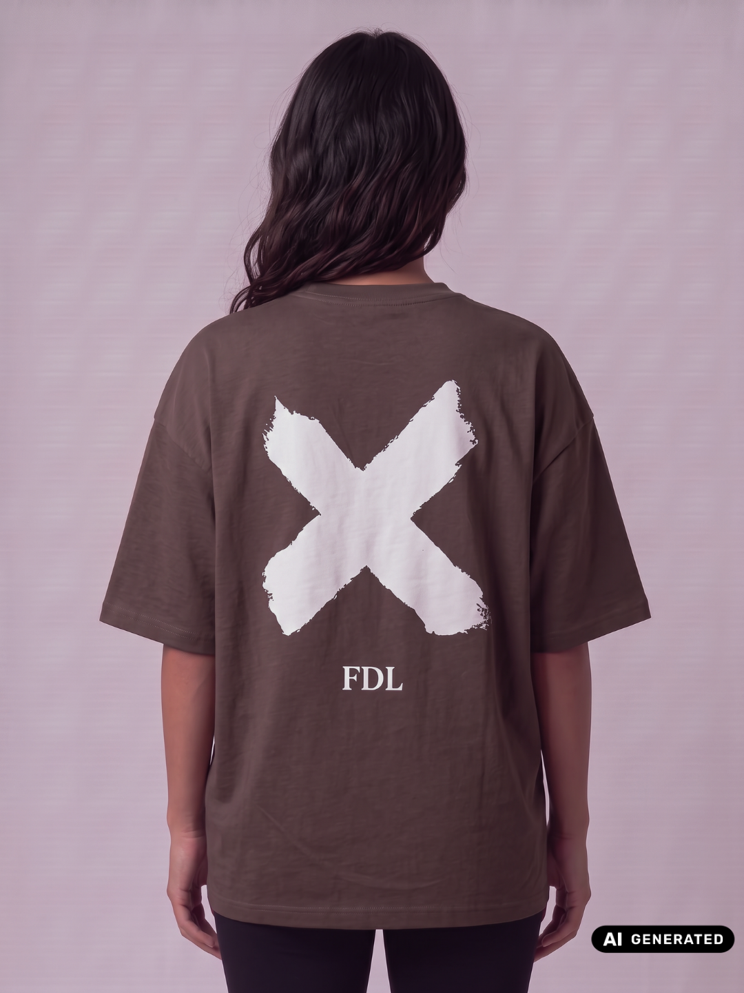 LA T-Shirt Brown