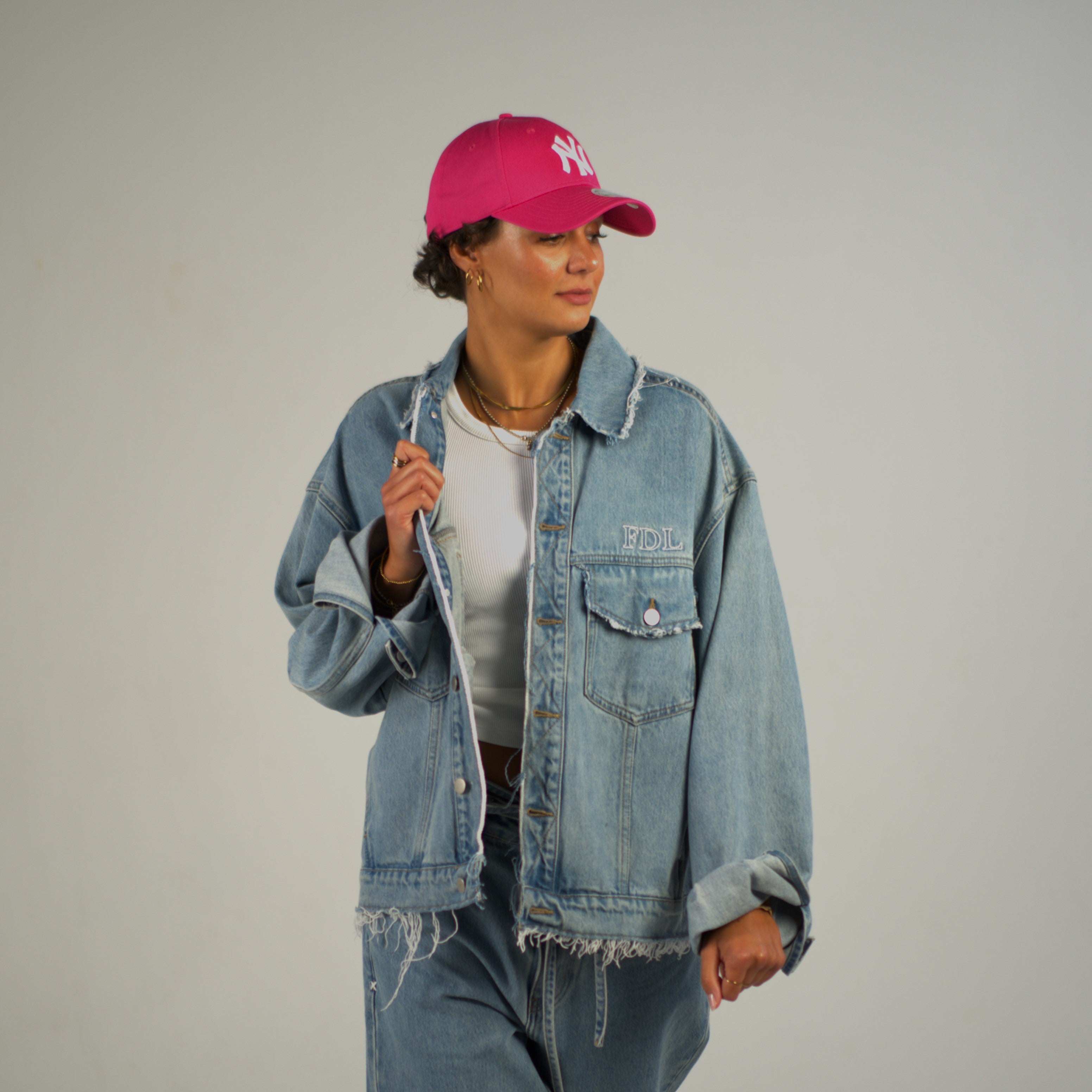 Chicago Denim Jacket Blau