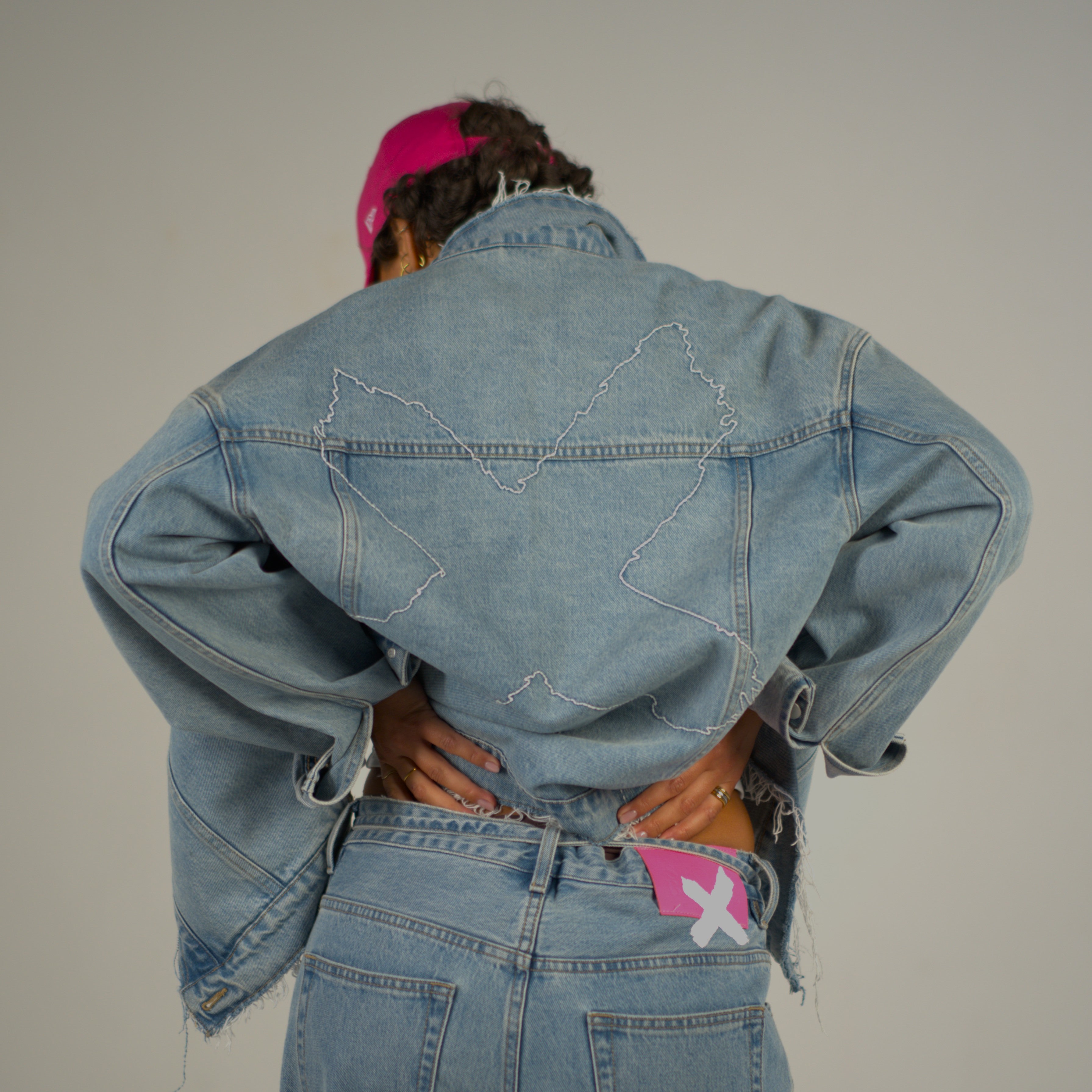 Chicago Denim Jacket Blau