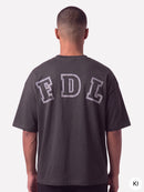 New York T-Shirt Washed Black