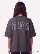 New York T-Shirt Washed Black