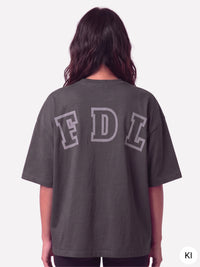 New York T-Shirt Washed Black