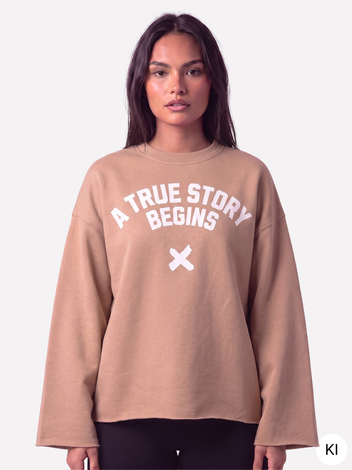 Sacramento Sweatshirt Beige