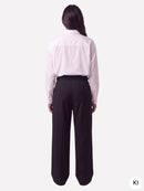 Florida Tailored Wide Leg Pants Black