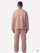 Sacramento Sweatshirt + Housten Jogger Beige