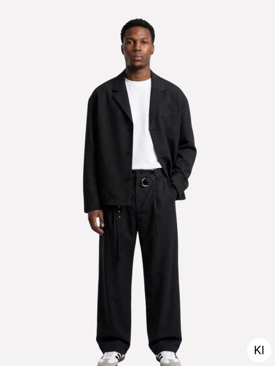 Denver Blazer + Aspen Pants Black