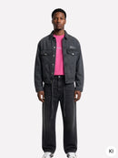 Chicago Denim Jacket + Brooklyn Denim Pants Black