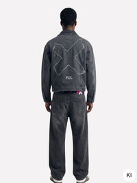 Chicago Denim Jacket + Brooklyn Denim Pants Black