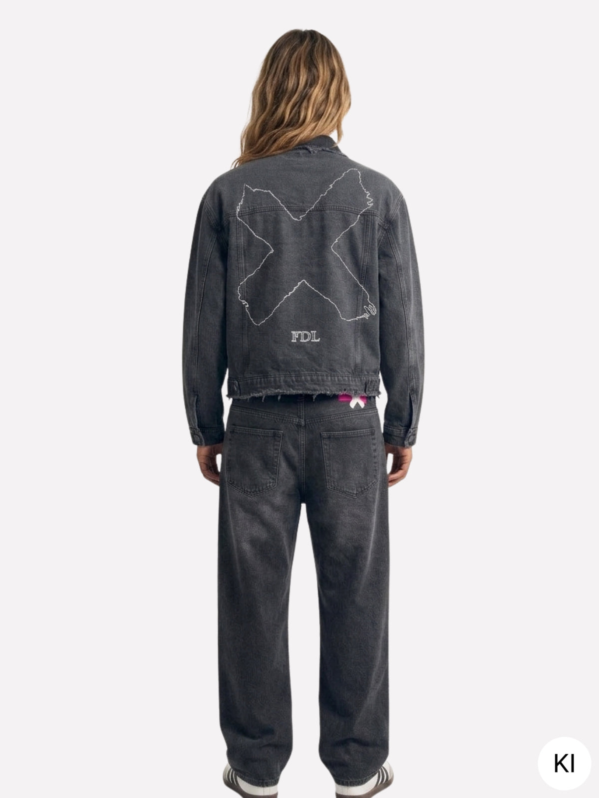 Chicago Denim Jacket + Brooklyn Denim Pants Black