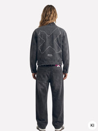 Chicago Denim Jacket + Brooklyn Denim Pants Black