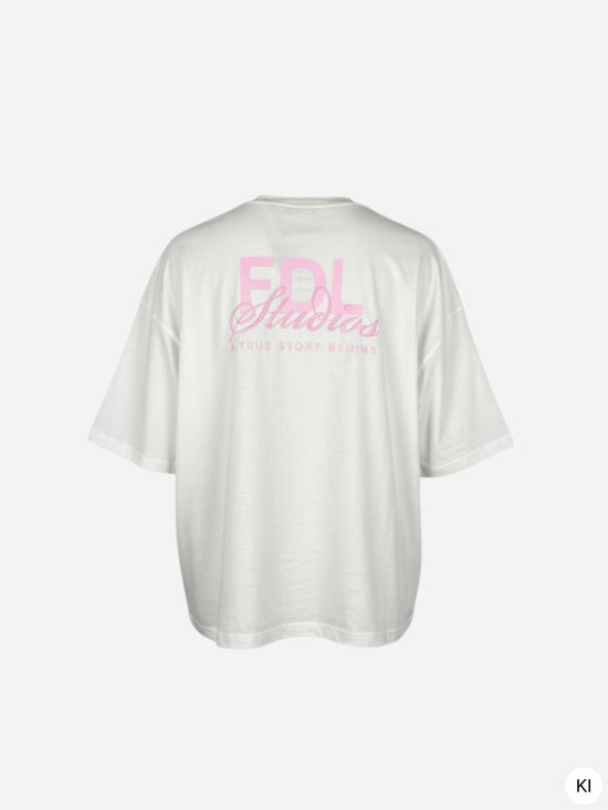 New York Stitch White/Pink