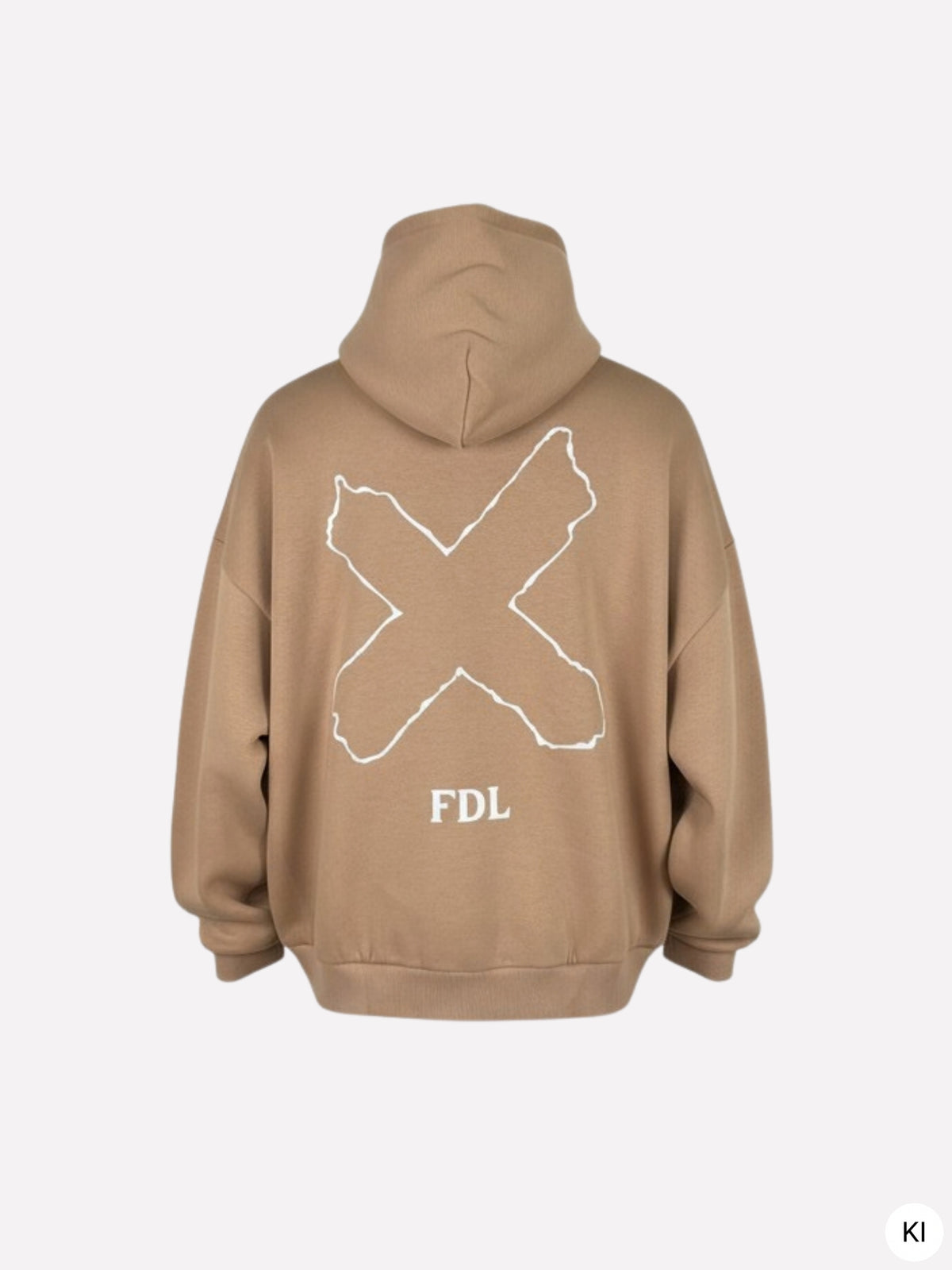 New Jersey Hoodie Beige