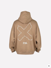New Jersey Hoodie Beige