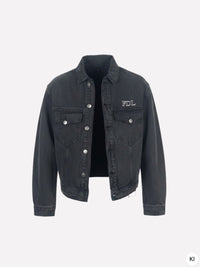 Chicago Denim Jacket Black