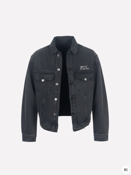 Chicago Denim Jacket Black