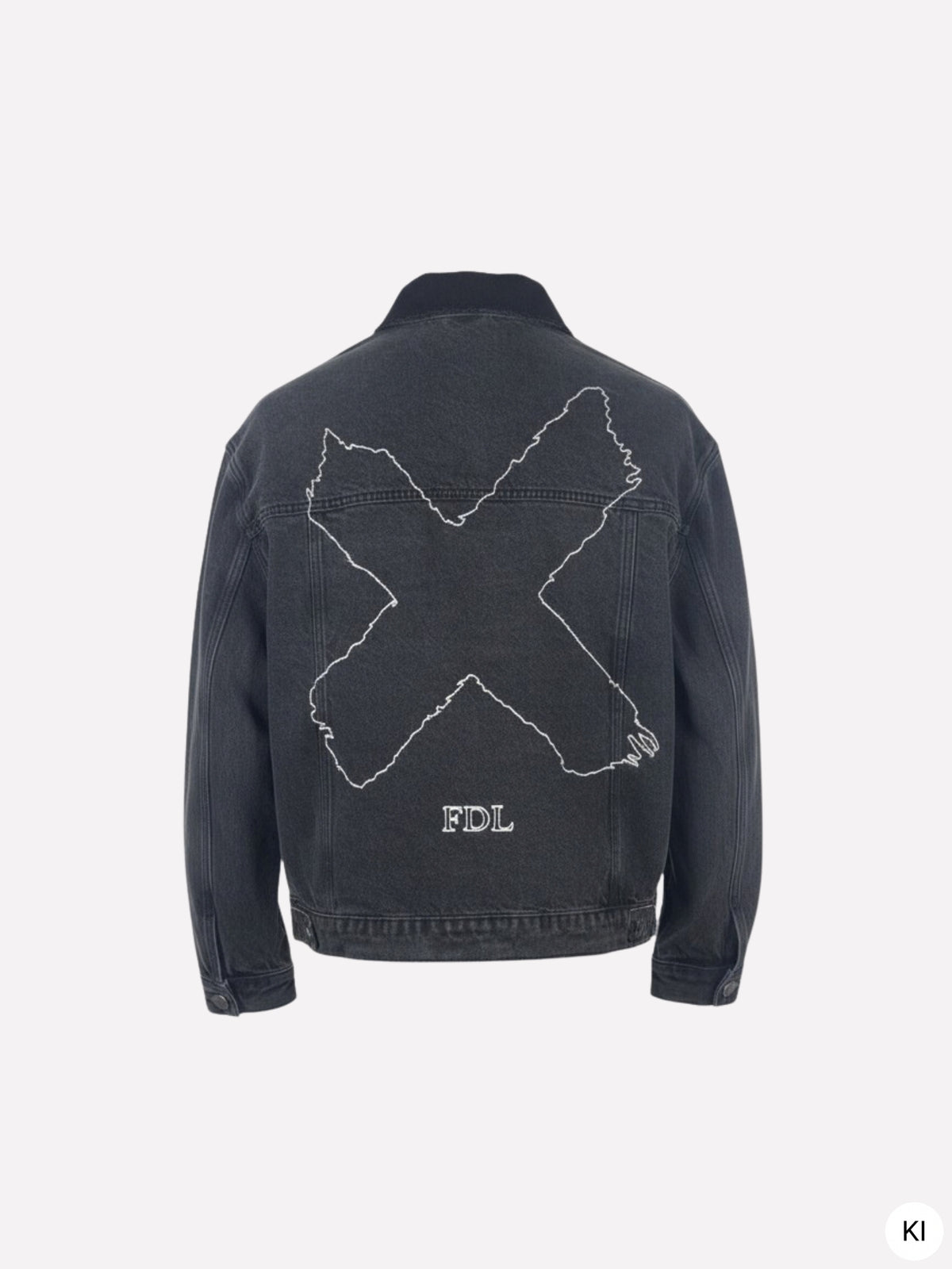 Chicago Denim Jacket Black