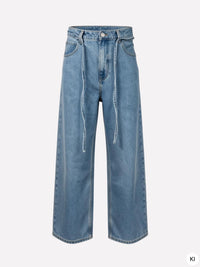 Brooklyn Denim Pants Blau