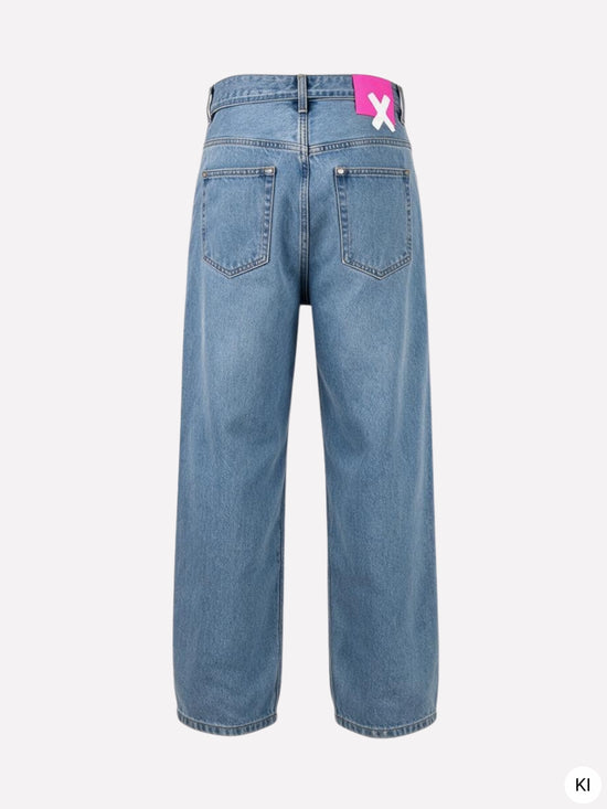 Brooklyn Denim Pants Blau
