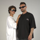 New York Stitch T-Shirt Schwarz