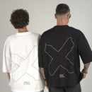 New York Stitch T-Shirt Schwarz