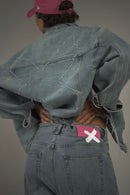 Brooklyn Denim Pants Blau