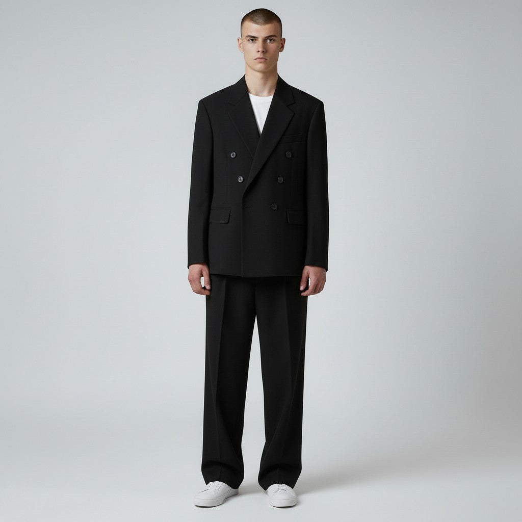 <table style="line-height:1;width:100%;border-collapse:collapse"><tr><td >Texas Blazer</td><td align="right">219.99€</td></tr><tr><td style="white-space: nowrap;">Florida Wide Leg Pants</td><td align="right">139,99€</td></tr></table>