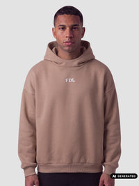 New Jersey Hoodie Beige
